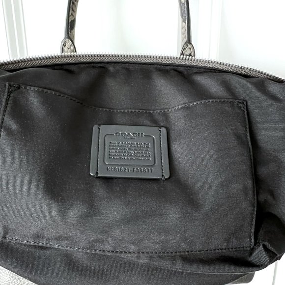 COACH MINI EMMA SATCHEL - PLATINUM/SILVER - Picture 6 of 8